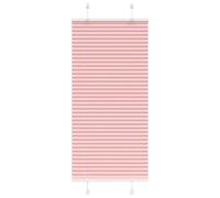 vidaXL Pleated Blind Pink 65x150 cm Fabric Width 64.4 cm Polyester, Pink