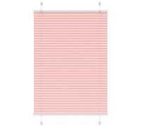 vidaXL Pleated Blind Pink 90x150 cm Fabric Width 89.4 cm Polyester