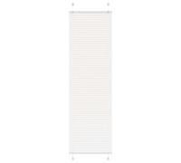 vidaXL Pleated Window Blinds - White, 60x200 cm, Polyester - Privacy/Elegance, Easy Install, Adjustable