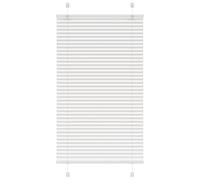vidaXL Pleated Blind White 70x150 cm Fabric Width 69.4 cm Polyester