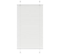 vidaXL Pleated Blind White 75x150 cm Fabric Width 74.4 cm Polyester