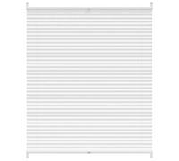 vidaXL Plisse Blind 100x125cm White Pleated Blind
