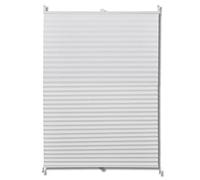 vidaXL Plisse Blind 40x100cm White Pleated Blind