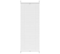 vidaXL Plisse Blind 60x125cm White Pleated Window Shade Daynight Sunscreen