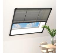 Plisse Insect Screen for Windows Aluminium Multi Colours Multi Sizes vidaXL