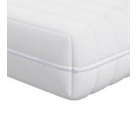 vidaXL Pocket Sprung Mattress 120 x 200 cm White Soft Polyester Fabric Design Reduces Movement Modern Style Ready to Use Ideal for Your Bedroom It Ensures You A Comfort All In The Way