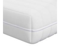 vidaXL Pocket Sprung Mattress 140 x 200 cm White with 100% Polyester Covered Springs for Super Support and Good Movement Isolation Ready to Use Perfect for