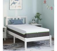 vidaXL Pocket Sprung Mattress 80 x 160 cm - Medium Soft 7 Zones Polyester Jacquard Mattress, Perfect for Bedroom, Ideal for Side Sleepers, Comfortable in Winter and Spring, No Need
