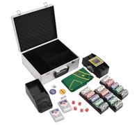 vidaXL Poker Chip Set 300 pcs 11.5 g