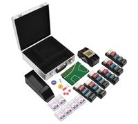 vidaXL Poker Chip Set 600 pcs 4 g