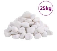 Polished Pebbles Landscaping Garden Decorative Stones River Rocks 25 kg vidaXL