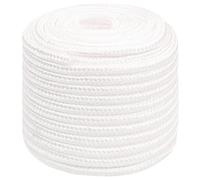 vidaXL Polypropylene Boat Rope - Full White, 16 mm Thick, 100 m Long - Durable Marine Rope for Sailing, Boating, Yachting - Weather and Chemical Resistant, Ideal for Various Uses