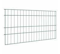 vidaXL Pond Fence Set 5 pcs Green 100 x 50 cm Steel