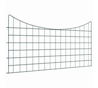 vidaXL Pond Fence Set 5 pcs Green 100 x 50 cm Steel