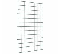 vidaXL Pond Fence Set 8 pcs Green 50 x 80 cm Steel