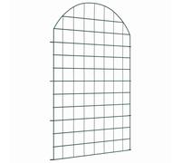 vidaXL Pond Fence Set 8 pcs Green 50 x 80 cm Steel