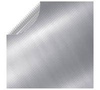 vidaXL Pool Cover Silver 381 cm PE