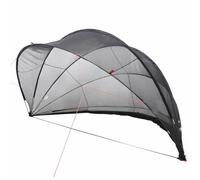 vidaXL Pool Dome Folding Manual Black 430 x 430 x 210 cm,