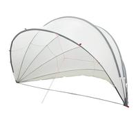 Pool Dome Foldable Grey Orange 546×516×250 cm 185T Polyester PU Coating Outdoor