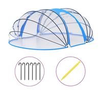 vidaXL Pool Dome Oval 530x410x210 cm Swimming Pool Cover Tent Spa Accessory
