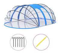 vidaXL Pool Dome Oval 620x410x210 cm