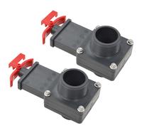 vidaXL Pool Gate Valve 2 pcs 1.5"