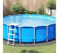 Pool Ground Cloth Floor Protector Mat Light Grey Polyester Geotextile vidaXL