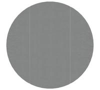 vidaXL Pool Ground Cloth - Light Grey, Polyester Geotextile, Round Shape, 366 cm Diameter, Protective Cover for Swimming Pool Base