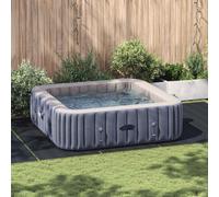 vidaXL Pool Ground Sheet Black 550 x 280 x 0.1 cm Non-woven Fabric