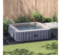 Pool Ground Sheet Black 550 x 280 x 0.1 cm Non-woven Fabric