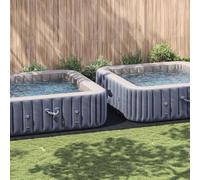 vidaXL Pool Ground Sheet Black 820 x 420 x 0.1 cm Non-woven Fabric