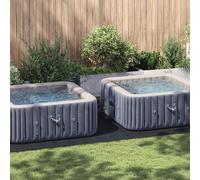 vidaXL Pool Ground Sheet Other Black 500 x 250 cm Polyester geotextile