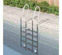 vidaXL Pool Ladder 54x38x211 cm 304 Stainless Steel