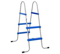 vidaXL Pool Ladder for Above Ground Pool 84 cm Steel and Plastic