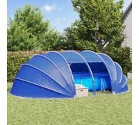 vidaXL Pool Tent Dome Green 640 x 432 x 205 cm