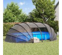 vidaXL Pool Tent Dome Transparent 640 x 432 x 205 cm
