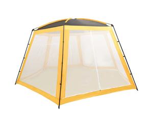 vidaXL Pool Tent Fabric 590x520x250 cm Yellow Pool Sun Shelter Party Pent