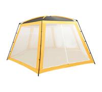 vidaXL Pool Tent Fabric 660x580x250 cm Yellow Pool Sun Shelter Party Pent