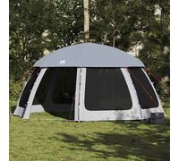 vidaXL Pool Tent with Removable Fly & Mesh Walls Grey 510x510 cm