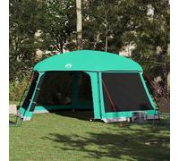 vidaXL Pool Tent with Removable Fly & Mesh Walls Sea Green 618x532 cm