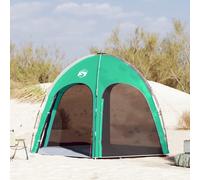 vidaXL Pool Tent with Roof Sea green 366 x 305 x 231 cm Polyester