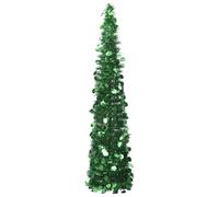 vidaXL Pop-up Artificial Christmas Tree Green 180 cm PET Seasonal Xmas Deco