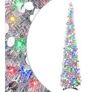 vidaXL Pop Up LED Christmas Tree with Star Topper 180 cm 100 LEDs PET