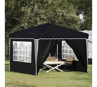 VidaXL Pop-up Party Tent 288 X 288 X 245 Cm Anthracite Oxford Fabric