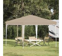 vidaXL Pop-up Party Tent Cream 288 x 288 x 245 cm Oxford Fabric