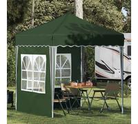 vidaXL Pop-up Party Tent Green 195 x 195 x 245 cm Oxford Fabric