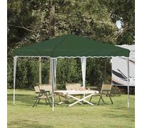vidaXL Pop-up Party Tent Green 288 x 288 x 245 cm Oxford Fabric
