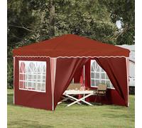 vidaXL Pop-up Party Tent Terracotta 288 x 288 x 245 cm Oxford Fabric