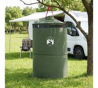 vidaXL Pop-up Toilet Tent with Hanging Rope Green 97 x 126 cm