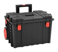 vidaXL Portable Flight Case Black 56.5x45.5x48 cm PP